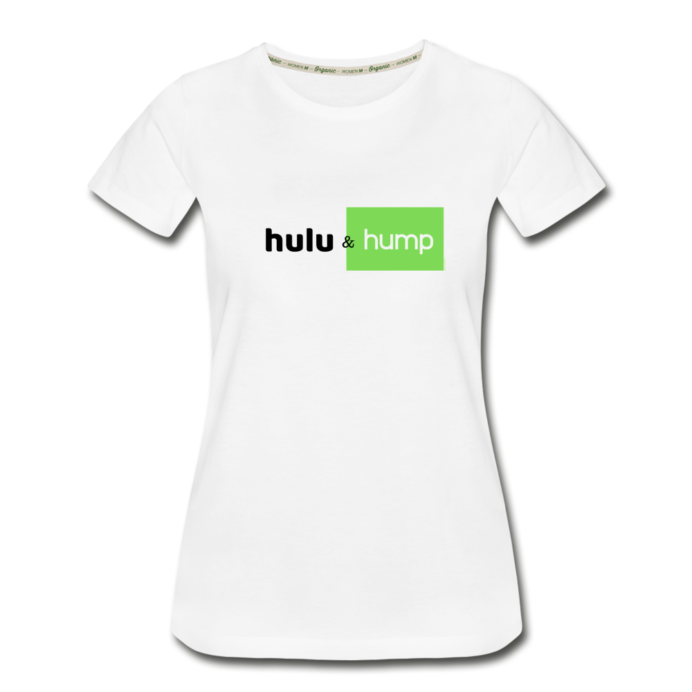 Hulu & Hump double-sided print Women’s Premium Organic T-Shirt (Eco-friendly) - white