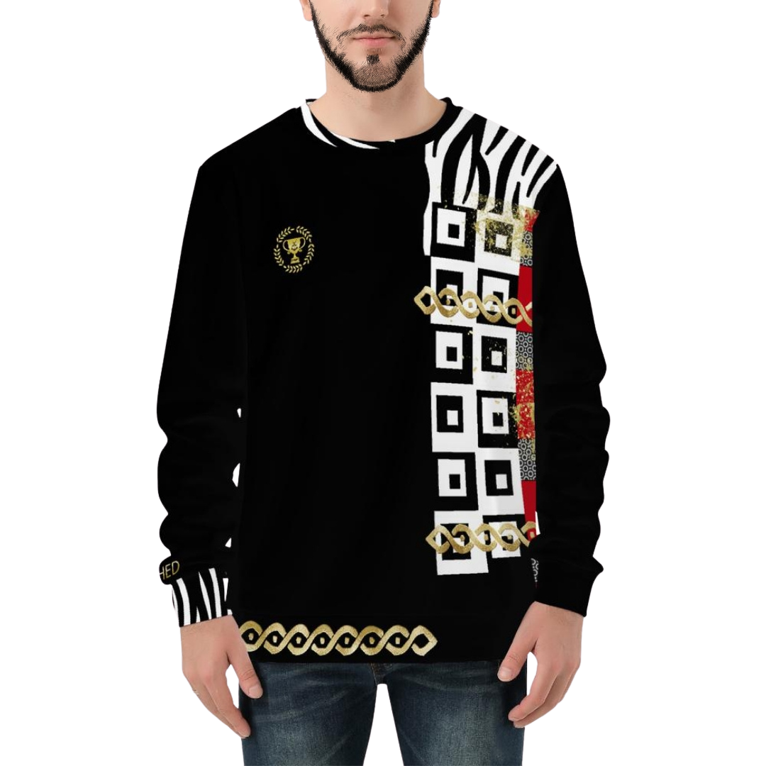 Polished Punteggiato ZE Men's Lux Printed Sweater - ENE TRENDS -custom designed-personalized-near me-shirt-clothes-dress-amazon-top-luxury-fashion-men-women-kids-streetwear-IG