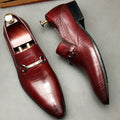 Edris Luxury Handmade Slip-On Men's Fashion Business Dress Shoes
