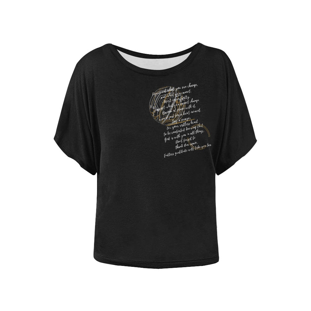 Note to self Women's Batwing-Sleeved Blouse T shirt - ENE TRENDS -custom designed-personalized-near me-shirt-clothes-dress-amazon-top-luxury-fashion-men-women-kids-streetwear-IG