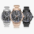 New  Zebra Drip - Tablue Steel Strap Automatic Watch (With Indicators) - ENE TRENDS -custom designed-personalized-near me-shirt-clothes-dress-amazon-top-luxury-fashion-men-women-kids-streetwear-IG