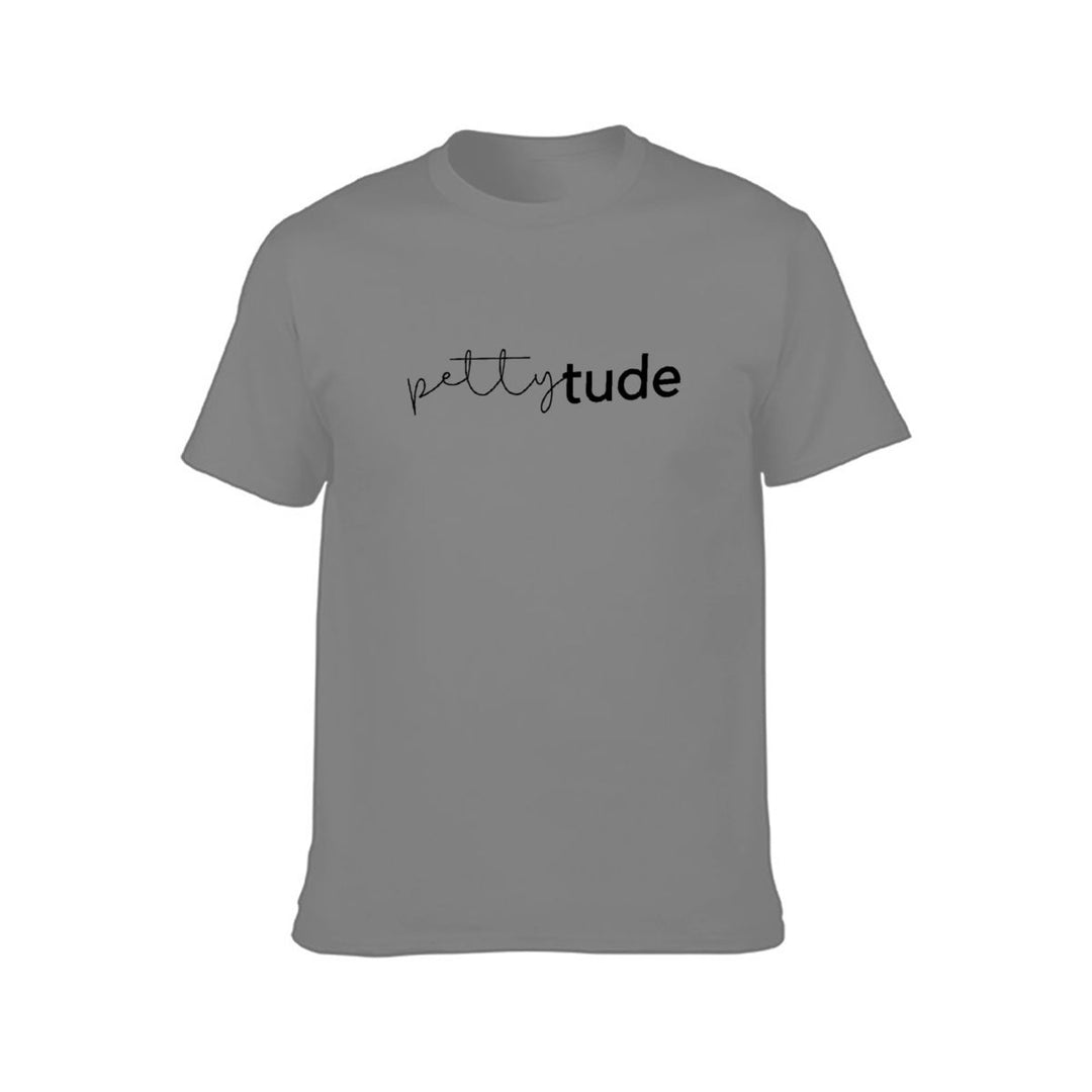 Pettytude Signature Cotton T-shirt - ENE TRENDS -custom designed-personalized-near me-shirt-clothes-dress-amazon-top-luxury-fashion-men-women-kids-streetwear-IG