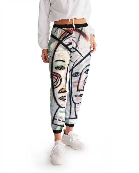 ABSTRACT GEMINI Women's Track Pants - ENE TRENDS -custom designed-personalized-near me-shirt-clothes-dress-amazon-top-luxury-fashion-men-women-kids-streetwear-IG