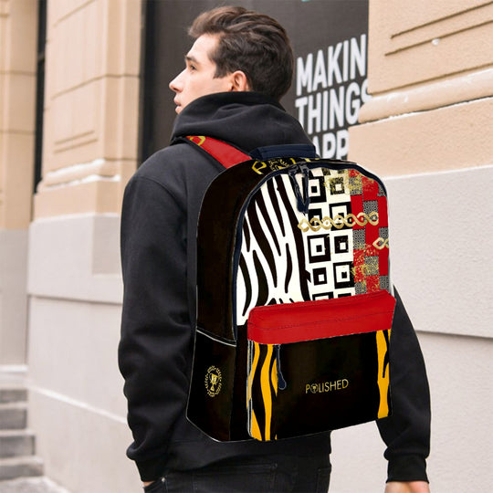 Polished Punteggiato ZE Leather Backpack - ENE TRENDS -custom designed-personalized-near me-shirt-clothes-dress-amazon-top-luxury-fashion-men-women-kids-streetwear-IG