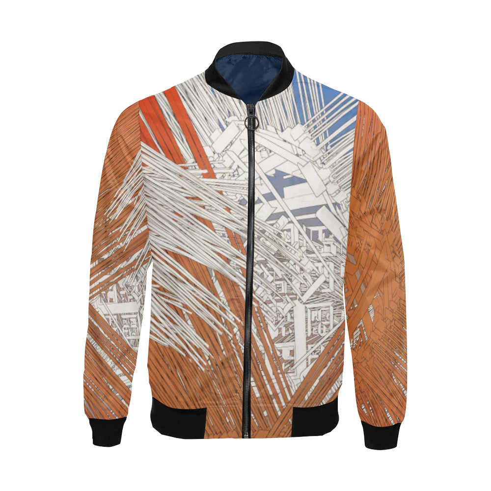 Network Bomber Jacket for Men - ENE TRENDS