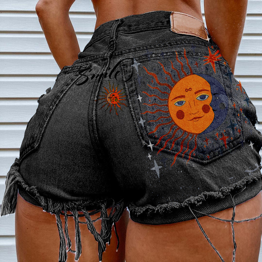 Sunni Vintage Denim Shorts - ENE TRENDS -custom designed-personalized-near me-shirt-clothes-dress-amazon-top-luxury-fashion-men-women-kids-streetwear-IG