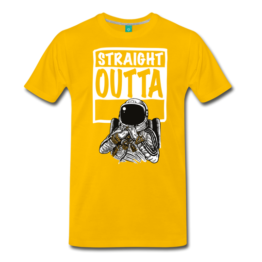STRAIGHT OUTTA SPACE Collectible T-Shirt - ENE TRENDS