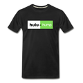 Hulu & Hump double-sided print Men’s Premium Organic T-Shirt (Eco-friendly) - black