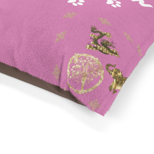 Pucci Vuitton 3 Lucky Elements Pink Pet Bed - ENE TRENDS -custom designed-personalized-near me-shirt-clothes-dress-amazon-top-luxury-fashion-men-women-kids-streetwear-IG