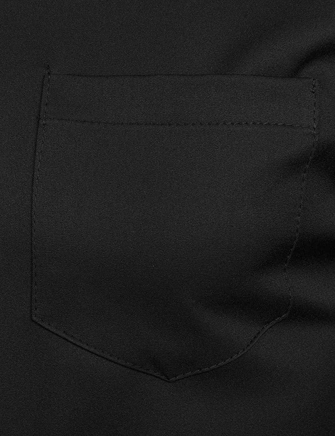 Banded Collar Slim Fit Long Sleeve Dress Shirts for Men with Pocket Matching Buttons - ENE TRENDS -custom designed-personalized-near me-shirt-clothes-dress-amazon-top-luxury-fashion-men-women-kids-streetwear-IG-best