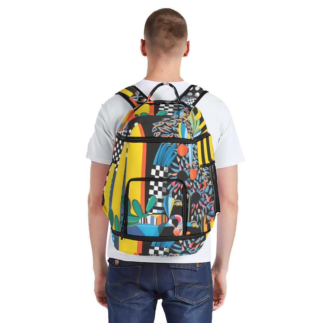 Kaleidoscope Keeper Lightweight Sports Multifunctional Backpack - ENE TRENDS -custom designed-personalized- tailored-suits-near me-shirt-clothes-dress-amazon-top-luxury-fashion-men-women-kids-streetwear-IG-best