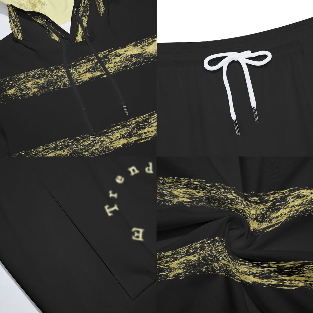 Goldie Looks Black Men's Sleeveless Vest And Shorts Sets - ENE TRENDS -custom designed-personalized-near me-shirt-clothes-dress-amazon-top-luxury-fashion-men-women-kids-streetwear-IG