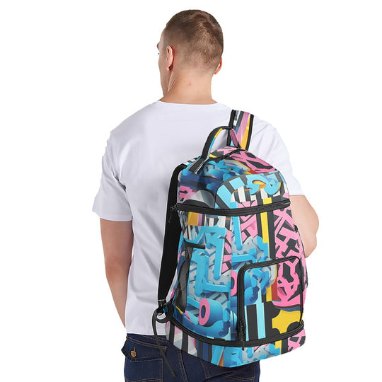 Colorful Commuter Wear-Resistant Multifunctional Backpack - ENE TRENDS -custom designed-personalized- tailored-suits-near me-shirt-clothes-dress-amazon-top-luxury-fashion-men-women-kids-streetwear-IG-best