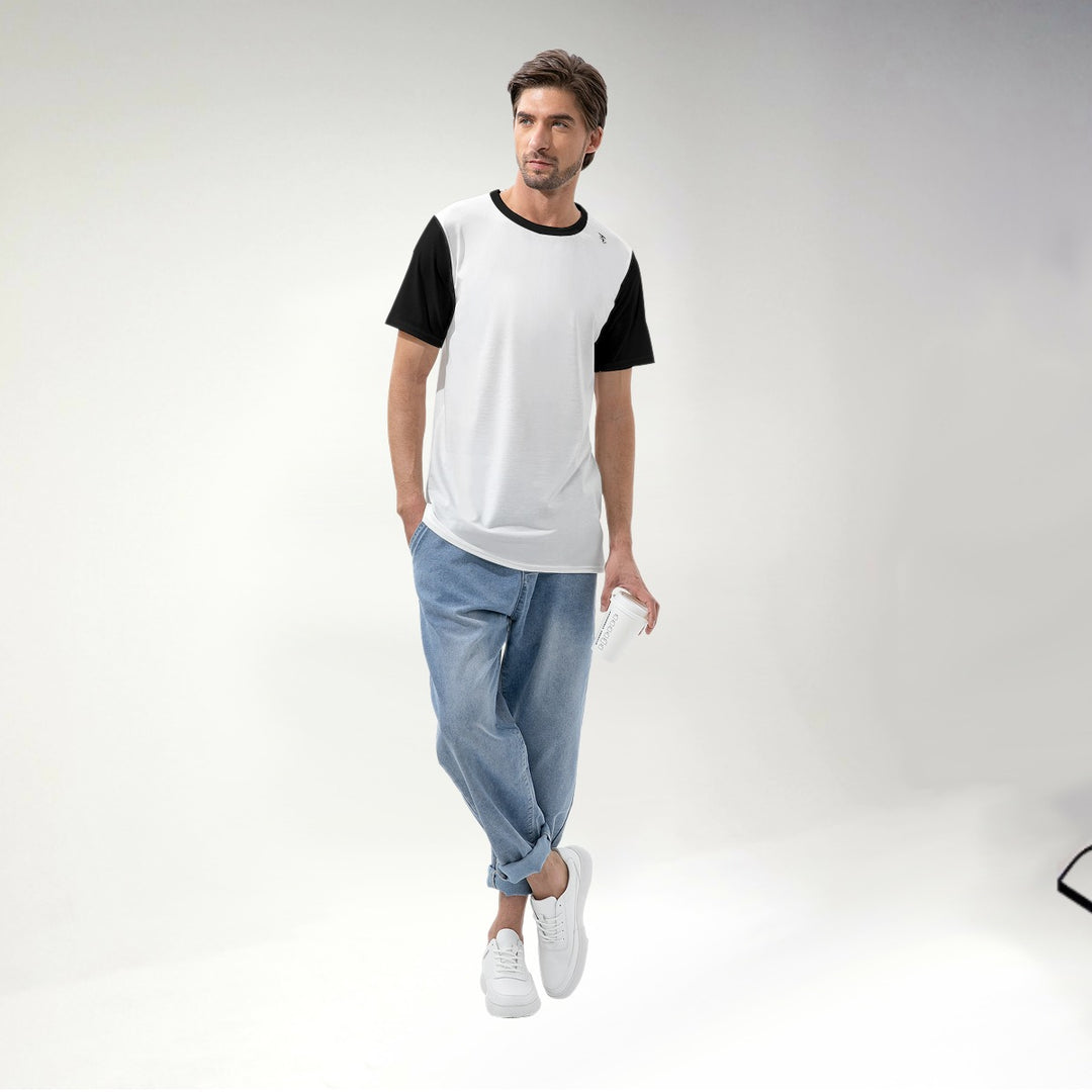 Off the Grid- tshirt-mens-soft-polyester_stretch_tee_ENETrends.com