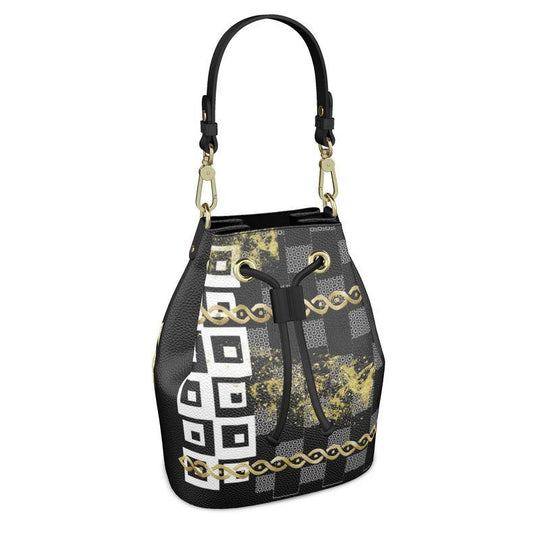 Polished Punteggiato Bucket Bag - ENE TRENDS -custom designed-personalized-near me-shirt-clothes-dress-amazon-top-luxury-fashion-men-women-kids-streetwear-IG