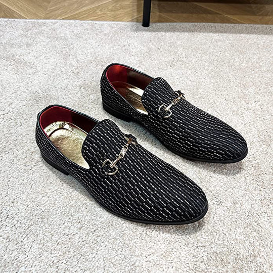 Sloan Black Men's Luxury Slip-On Loafers - ENE TRENDS -custom designed-personalized- tailored-suits-near me-shirt-clothes-dress-amazon-top-luxury-fashion-men-women-kids-streetwear-IG-best