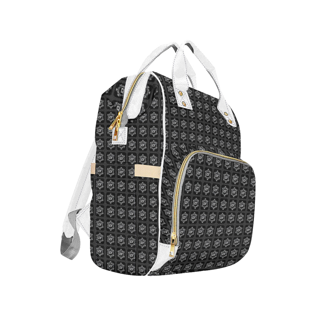 ENE LUXE TOTE - Ash Black Multi-Function Backpack - ENE TRENDS -custom designed-personalized-near me-shirt-clothes-dress-amazon-top-luxury-fashion-men-women-kids-streetwear-IG