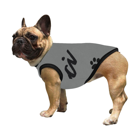 Pucci Vuitton Logo Grey All Over Printed Pet Tank Top - ENE TRENDS -custom designed-personalized-near me-shirt-clothes-dress-amazon-top-luxury-fashion-men-women-kids-streetwear-IG
