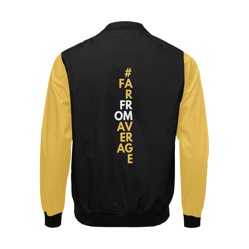 Far From Average Men's Bomber Jacket - ENE TRENDS -custom designed-personalized-near me-shirt-clothes-dress-amazon-top-luxury-fashion-men-women-kids-streetwear-IG