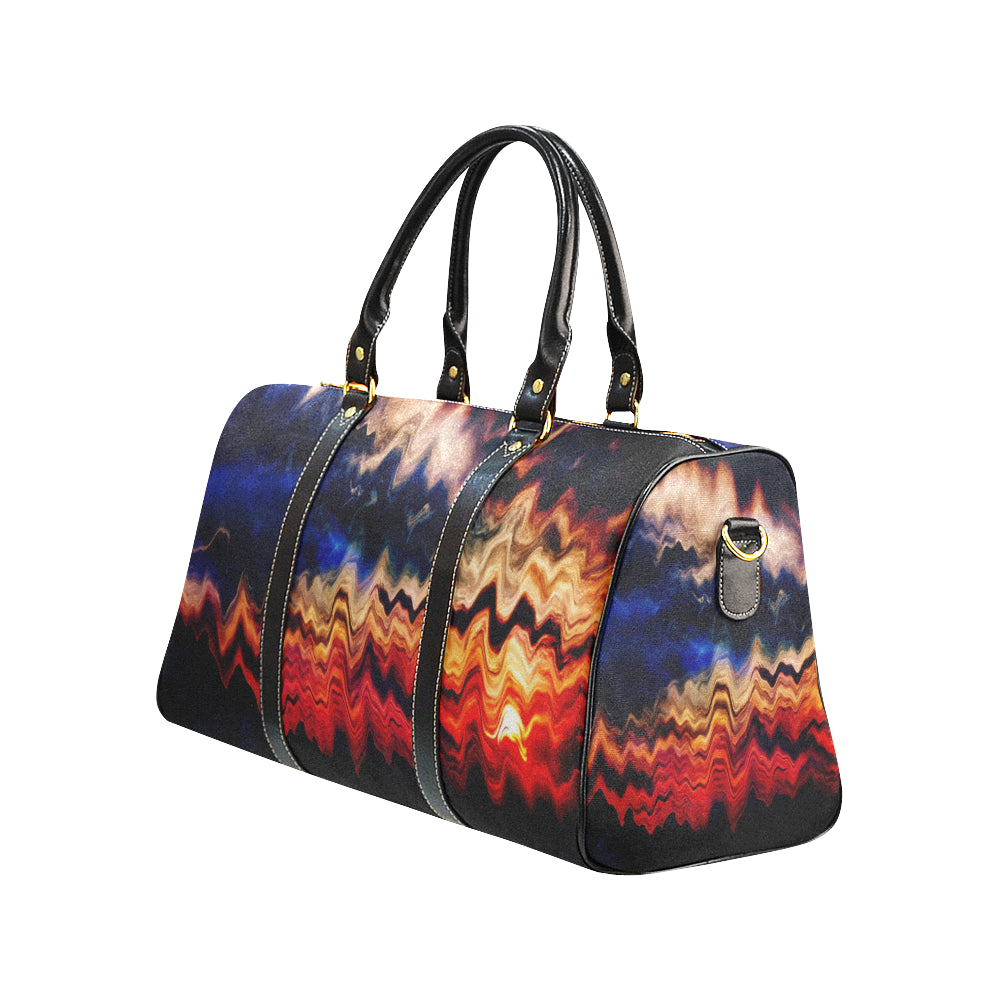 Melted Sunset New Waterproof Travel Bag/Small - ENE TRENDS