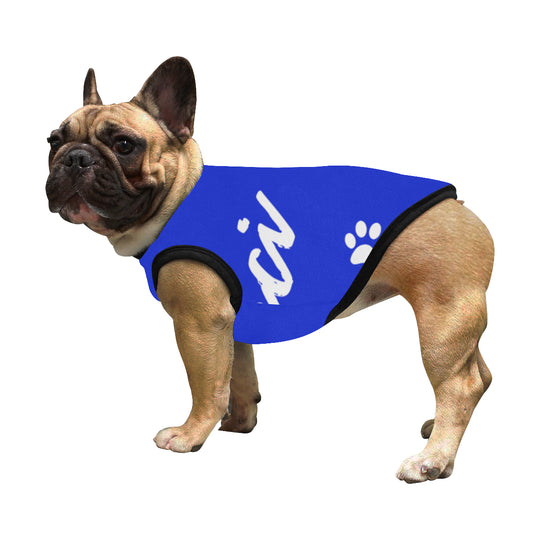 Pucci Vuitton Logo - Blue All Over Printed Pet Tank Top - ENE TRENDS -custom designed-personalized-near me-shirt-clothes-dress-amazon-top-luxury-fashion-men-women-kids-streetwear-IG