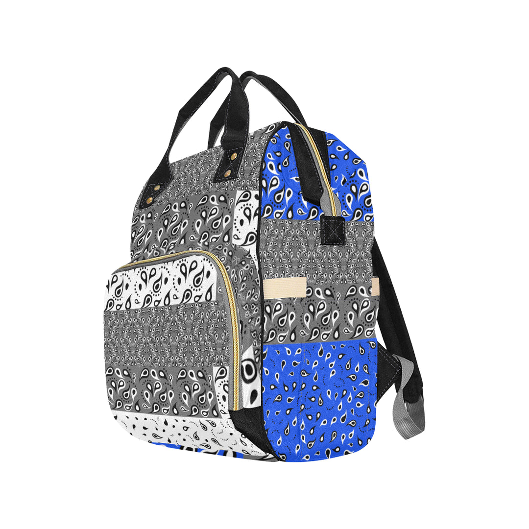 Paisley Pattern AABlue II Multi-Function Backpack - ENE TRENDS -custom designed-personalized-near me-shirt-clothes-dress-amazon-top-luxury-fashion-men-women-kids-streetwear-IG