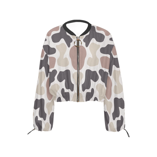 NYLA Camo Cropped Chiffon Jacket - ENE TRENDS -custom designed-personalized-near me-shirt-clothes-dress-amazon-top-luxury-fashion-men-women-kids-streetwear-IG