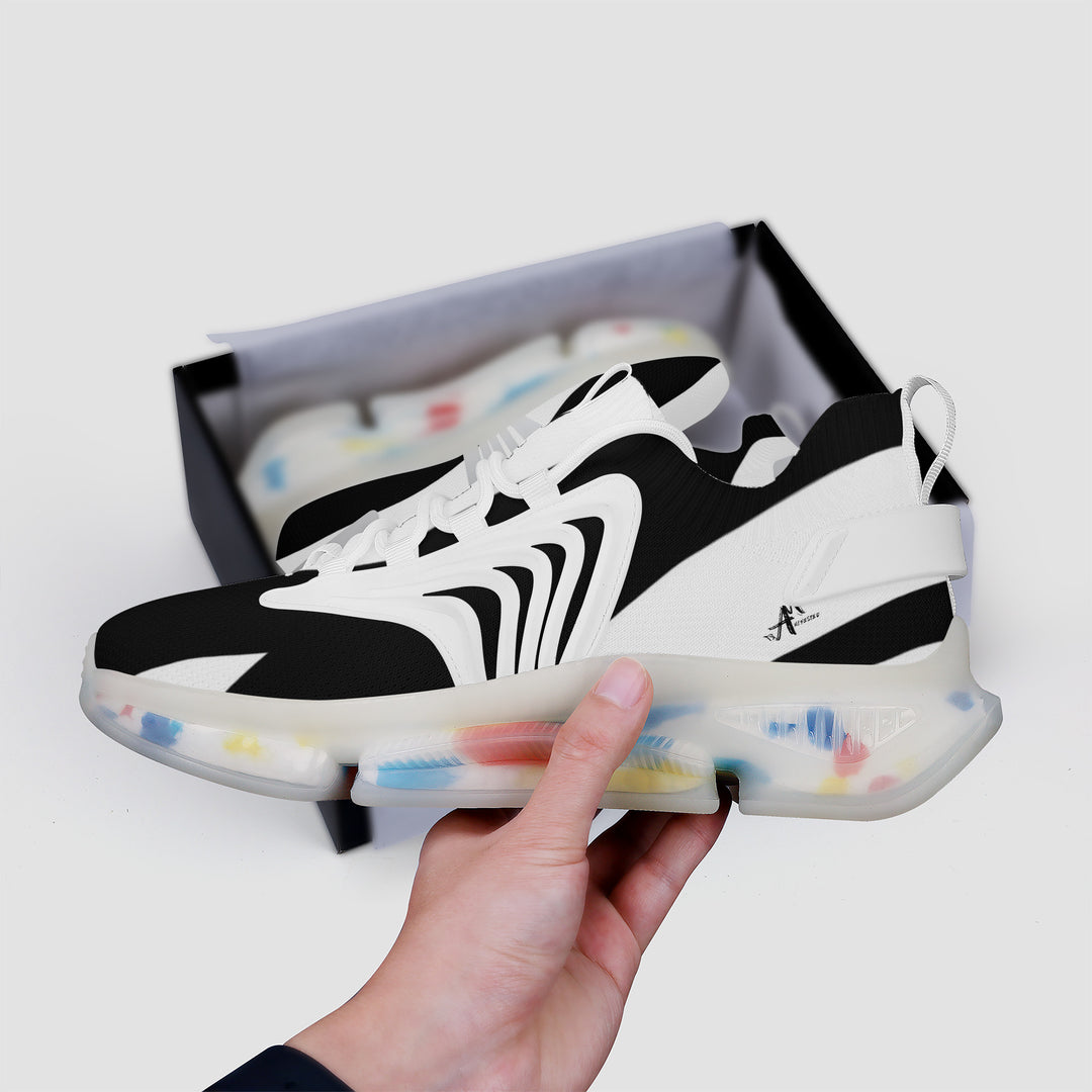 Manifest React Air Max Sneakers - White Split - ENE TRENDS -custom designed-personalized-near me-shirt-clothes-dress-amazon-top-luxury-fashion-men-women-kids-streetwear-IG