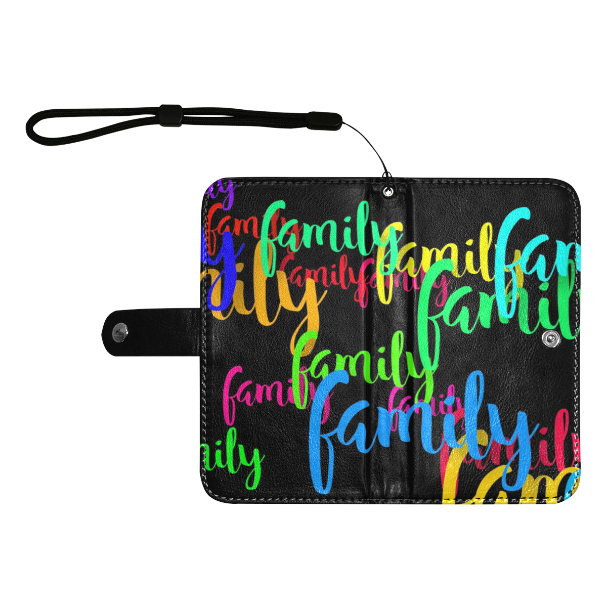 Family leather Phone Wallet - ENE TRENDS -custom designed-personalized-near me-shirt-clothes-dress-amazon-top-luxury-fashion-men-women-kids-streetwear-IG