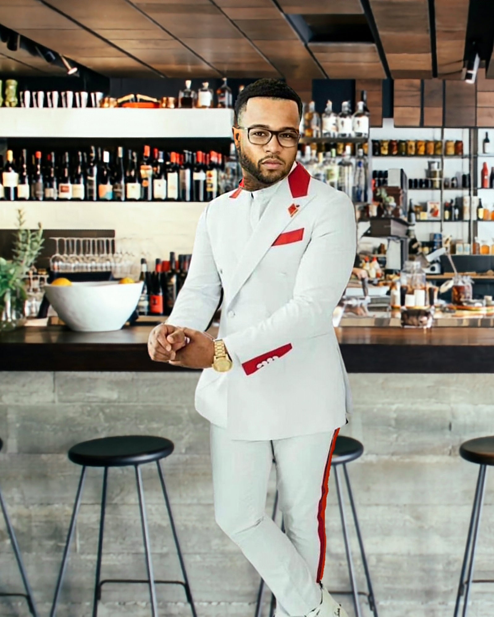 Suit Jacket _Business White Red - ENE TRENDS -custom designed-personalized- tailored-suits-near me-shirt-clothes-dress-amazon-top-luxury-fashion-men-women-kids-streetwear-IG-best