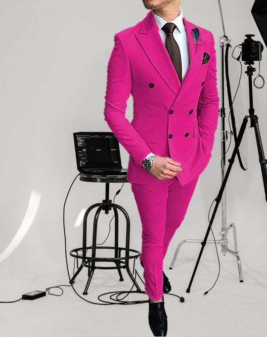 Nino Fuchsia 2 Piece Slim Fit Suit - ENE TRENDS -custom designed-personalized-near me-shirt-clothes-dress-amazon-top-luxury-fashion-men-women-kids-streetwear-IG-best