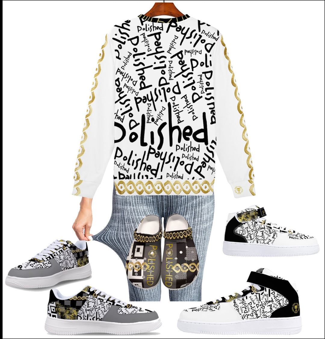 Polished Graffiti Market Art Women's Hand-Made Sweater - ENE TRENDS -custom designed-personalized-near me-shirt-clothes-dress-amazon-top-luxury-fashion-men-women-kids-streetwear-IG