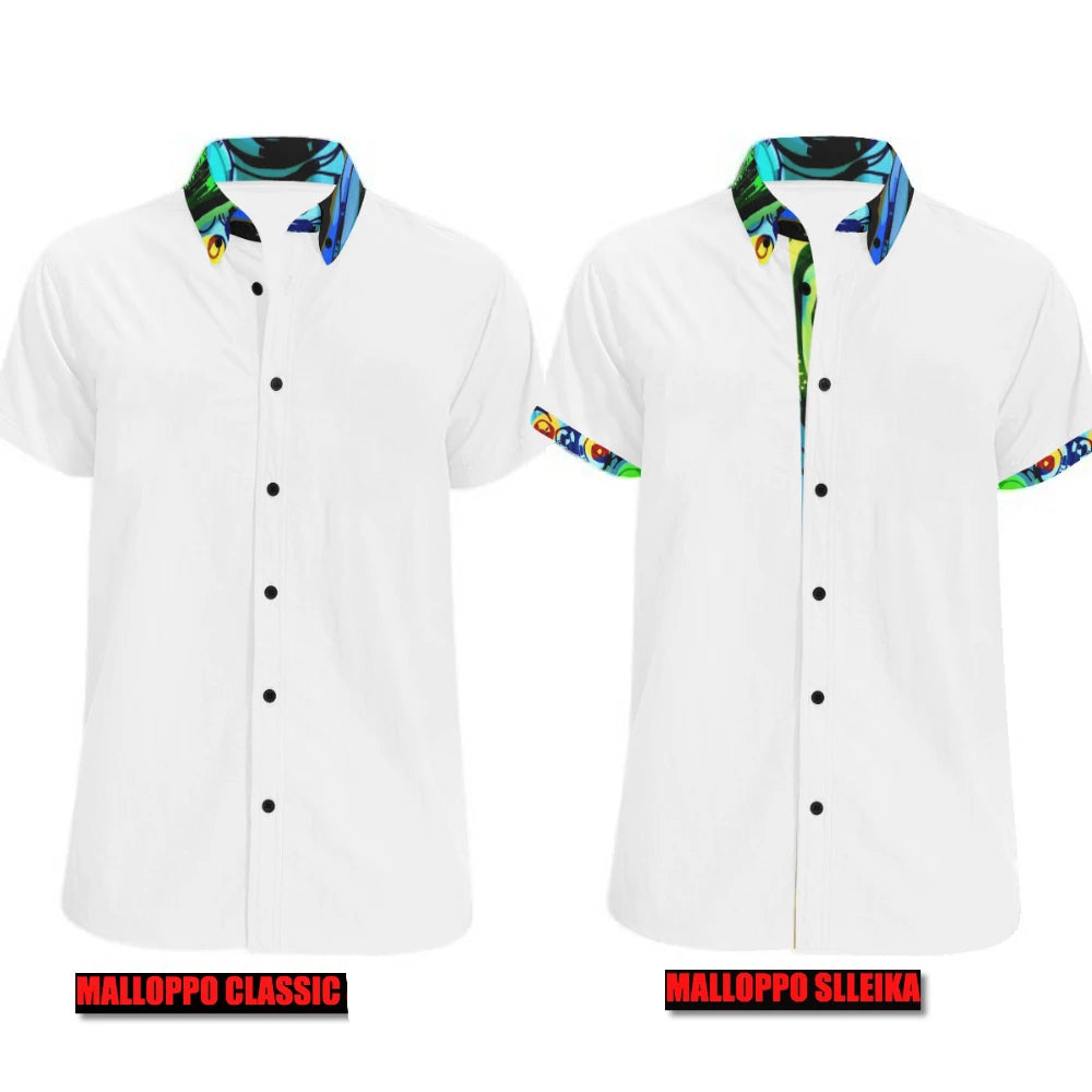 MALLOPPO CLASSIC 'Cut & Sew Made to Order' Collar Shirt - ENE TRENDS