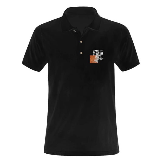 Network Z Black Embroidered Art-Pop Polo Shirt - ENE TRENDS -custom designed-personalized-near me-shirt-clothes-dress-amazon-top-luxury-fashion-men-women-kids-streetwear-IG