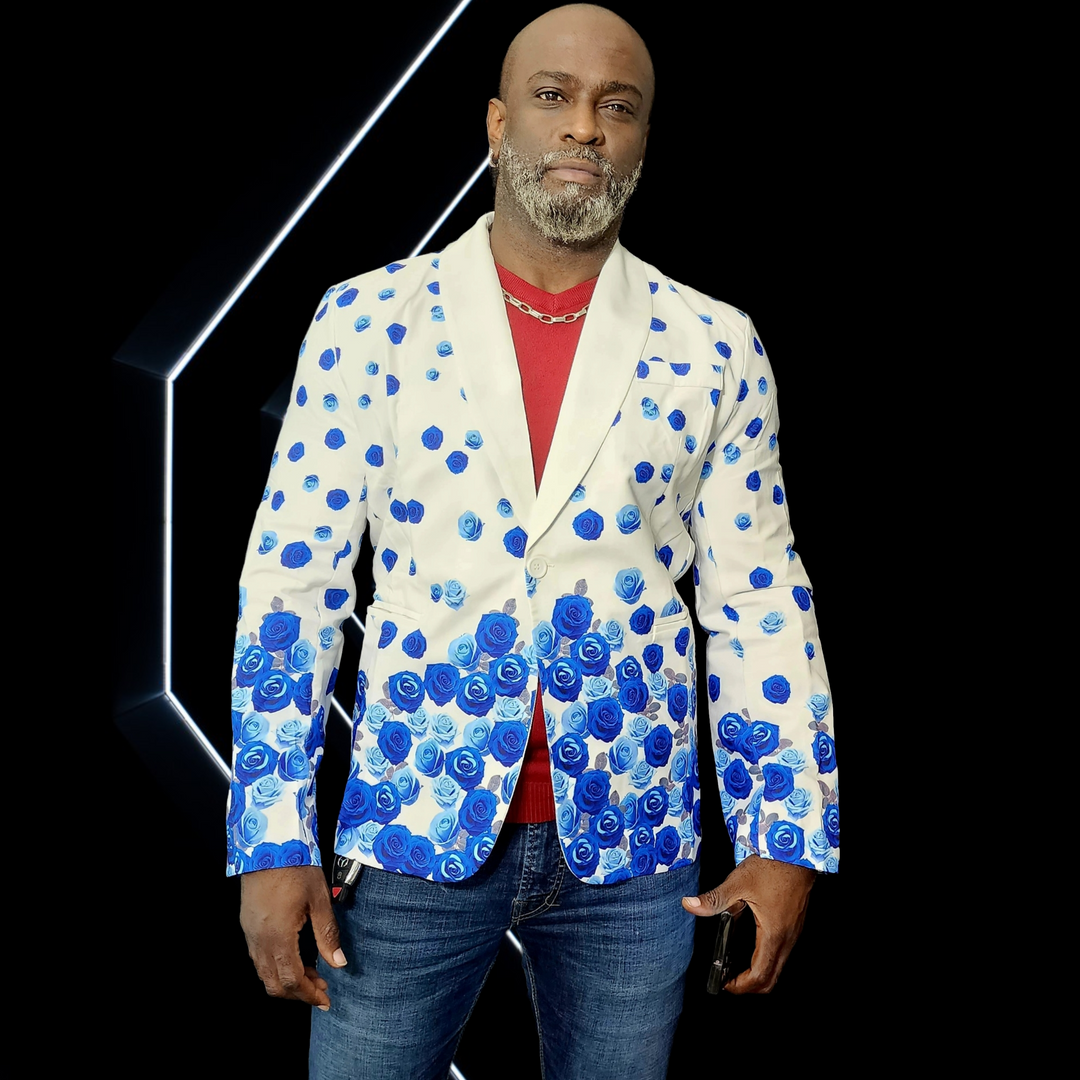 Tablue Mens Flower Petal Print Single Button Retro Blazer - ENE TRENDS -custom designed-personalized-near me-shirt-clothes-dress-amazon-top-luxury-fashion-men-women-kids-streetwear-IG-best