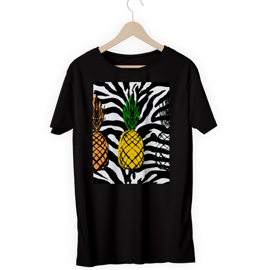 Pineapples - Zebra! Short-Sleeve Unisex T-Shirt - ENE TRENDS