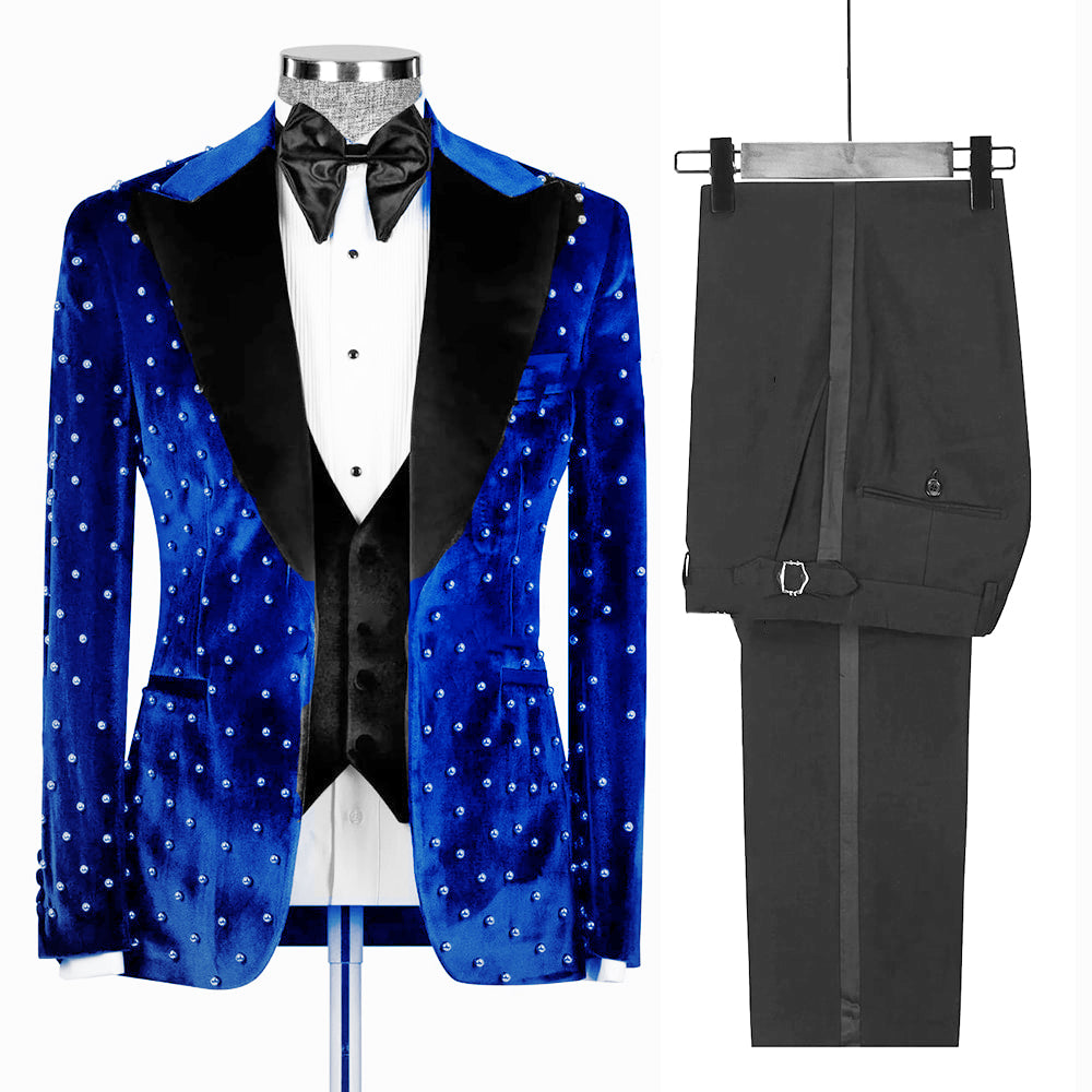 Mens Custom Made Slim Fit Velvet Suit-Formal Wedding Tuxedo - ENE TRENDS -custom designed-personalized-near me-shirt-clothes-dress-amazon-top-luxury-fashion-men-women-kids-streetwear-IG-best