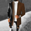 E-Money Mocha Chocolate New Fashion Stand Collar Top Mid-Length Coat - ENE TRENDS -custom designed-personalized-near me-shirt-clothes-dress-amazon-top-luxury-fashion-men-women-kids-streetwear-IG-best