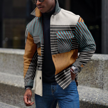 Denzel High Fashion Turn-Down Collar Casual Streetwear Jacket - ENE TRENDS -custom designed-personalized-near me-shirt-clothes-dress-amazon-top-luxury-fashion-men-women-kids-streetwear-IG