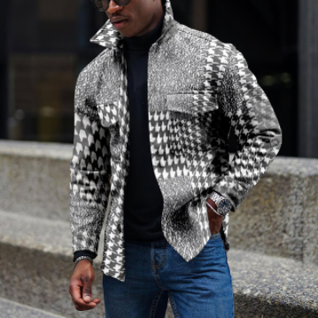 Denzel High Fashion Turn-Down Collar Casual Streetwear Jacket - ENE TRENDS -custom designed-personalized-near me-shirt-clothes-dress-amazon-top-luxury-fashion-men-women-kids-streetwear-IG
