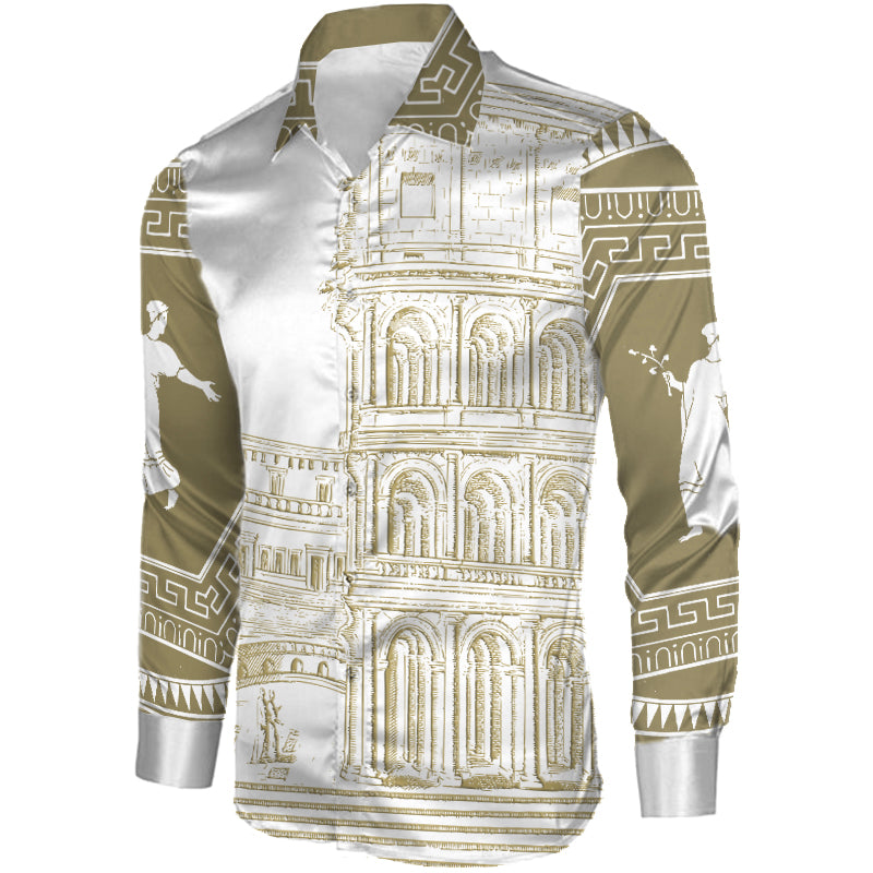 Colosseum Godz White Men's Imitation Silk Long-Sleeved Shirt-robert-graham-luxury-designer_migos-Nevada_Club_wear_Texas_near-Me-male 