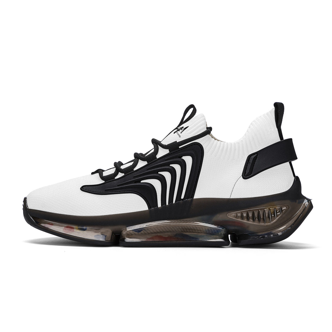 Manifest React Air Max Sneakers - Black Split-running-fashion-shoes-summer-spring-foam-sock-sports-walking-casual -everyday