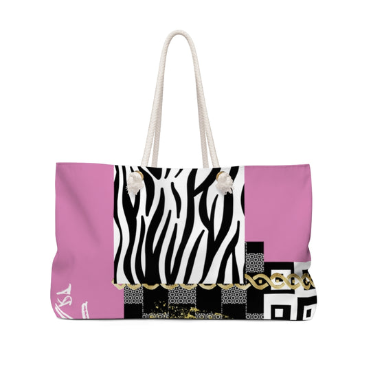 Polished Punteggiato Pink Weekender Bag Summer LIMITED EDITION - ENE TRENDS -custom designed-personalized-near me-shirt-clothes-dress-amazon-top-luxury-fashion-men-women-kids-streetwear-IG