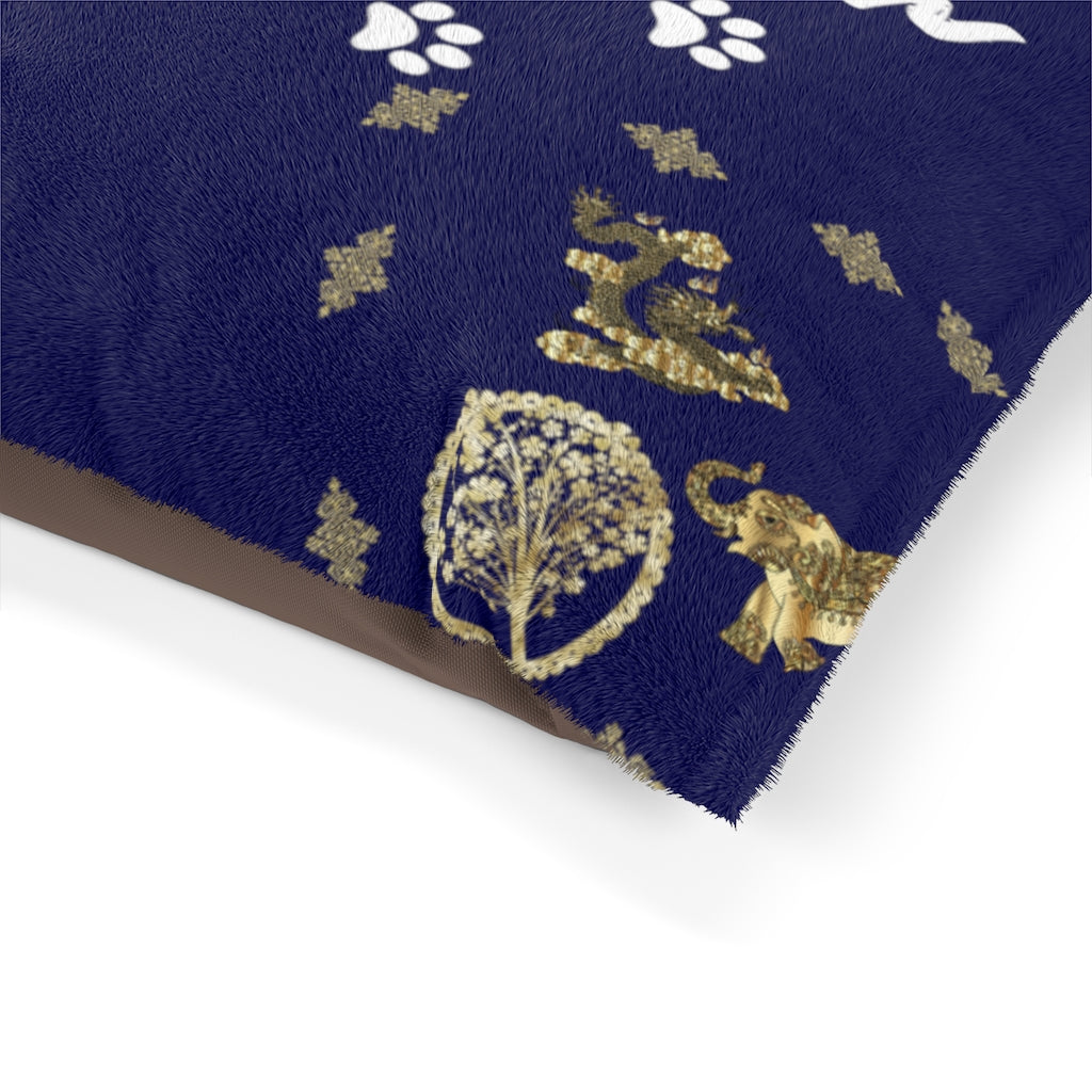 Pucci Vuitton 3 Lucky Elements Navy Pet Bed - ENE TRENDS -custom designed-personalized-near me-shirt-clothes-dress-amazon-top-luxury-fashion-men-women-kids-streetwear-IG