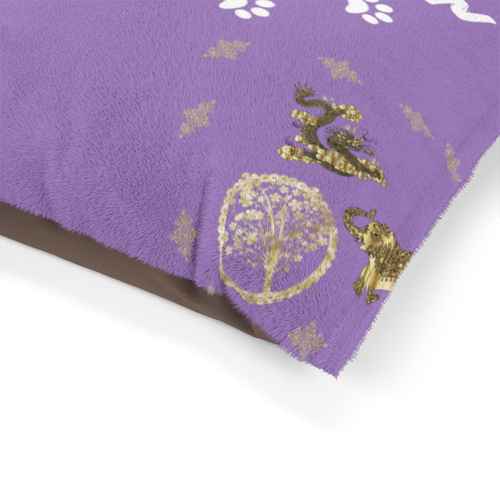 Pucci Vuitton 3 Lucky Elements Purple Pet Bed - ENE TRENDS -custom designed-personalized-near me-shirt-clothes-dress-amazon-top-luxury-fashion-men-women-kids-streetwear-IG