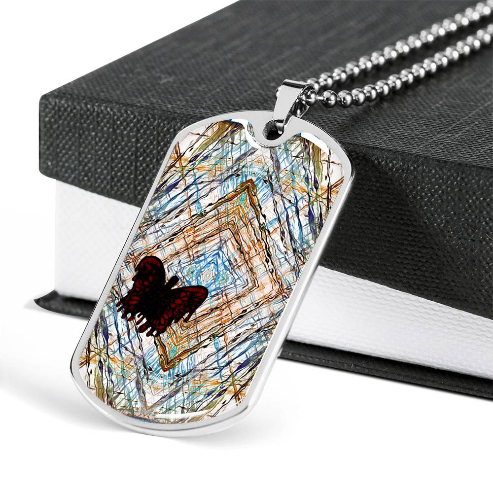 Sonic Pulse Exclusive Luxury Dog Tag Chain – ENE TRENDS