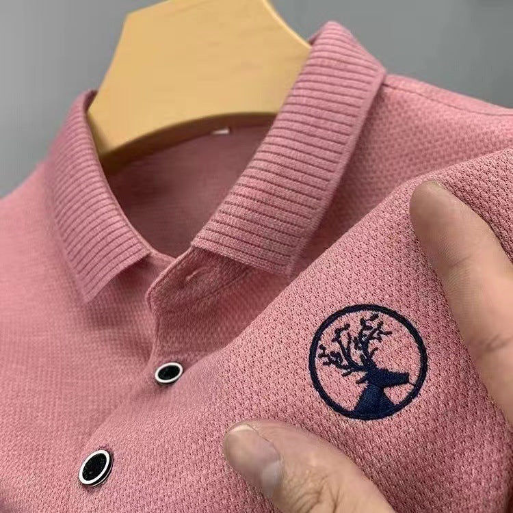 DH Cotton Short Sleeve Men's Polo Shirts - ENE TRENDS -custom designed-personalized-near me-shirt-clothes-dress-amazon-top-luxury-fashion-men-women-kids-streetwear-IG-best