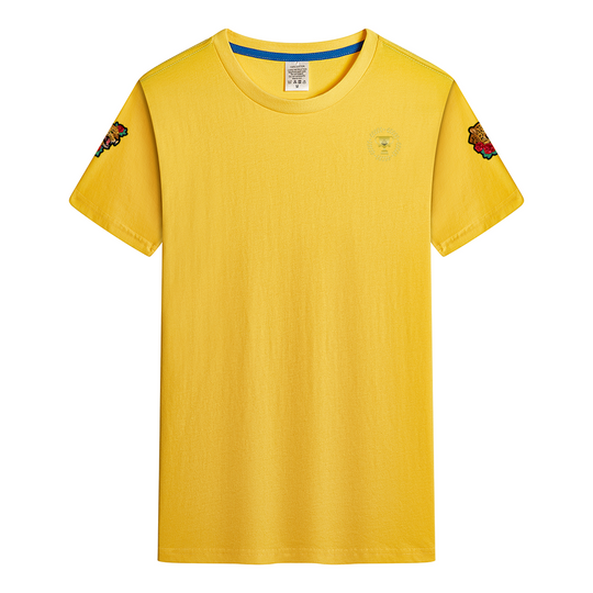 Polished Primal Chest & Sleeve & Back Print Cotton T-shirt - ENE TRENDS -custom designed-personalized-near me-shirt-clothes-dress-amazon-top-luxury-fashion-men-women-kids-streetwear-IG