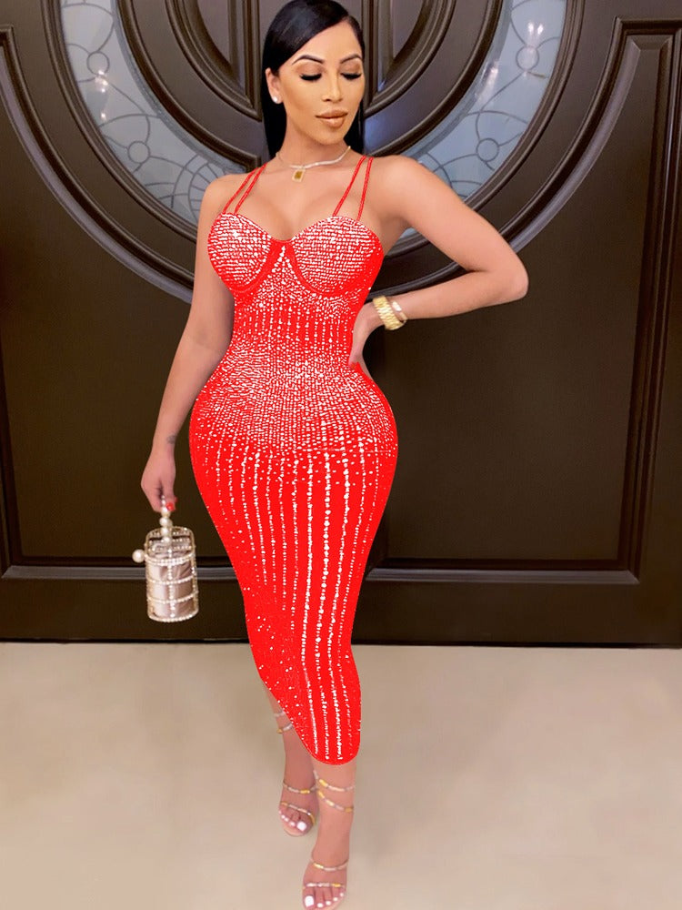 Jasmine Crystal Studded Spaghetti Strap Midi Dress - ENE TRENDS -custom designed-personalized-near me-shirt-clothes-dress-amazon-top-luxury-fashion-men-women-kids-streetwear-IG