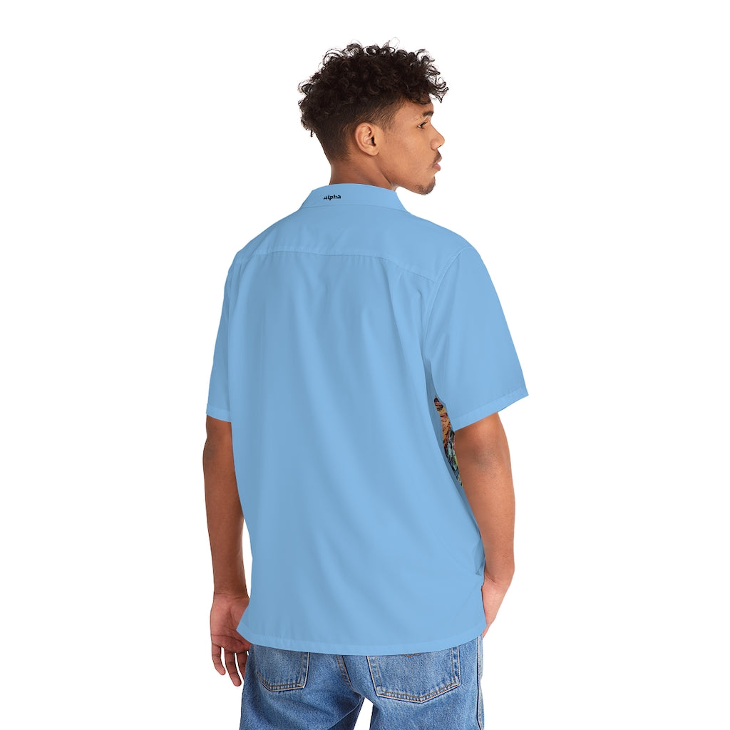 Special 001 Light Blue Men's Hawaiian Shirt - ENE TRENDS -custom designed-personalized-near me-shirt-clothes-dress-amazon-top-luxury-fashion-men-women-kids-streetwear-IG